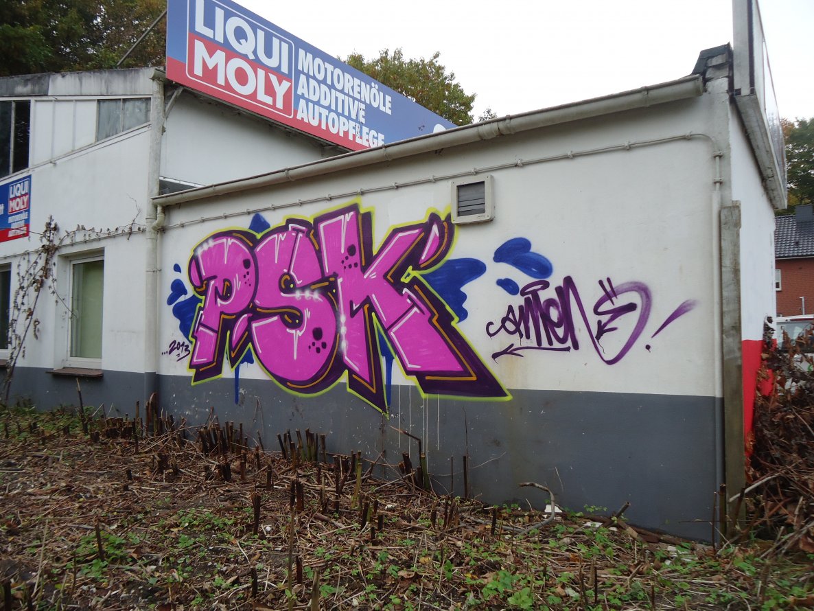 Graffiti Bombing in Oldenburg - Photo by oldenburgcity - psk (2013)