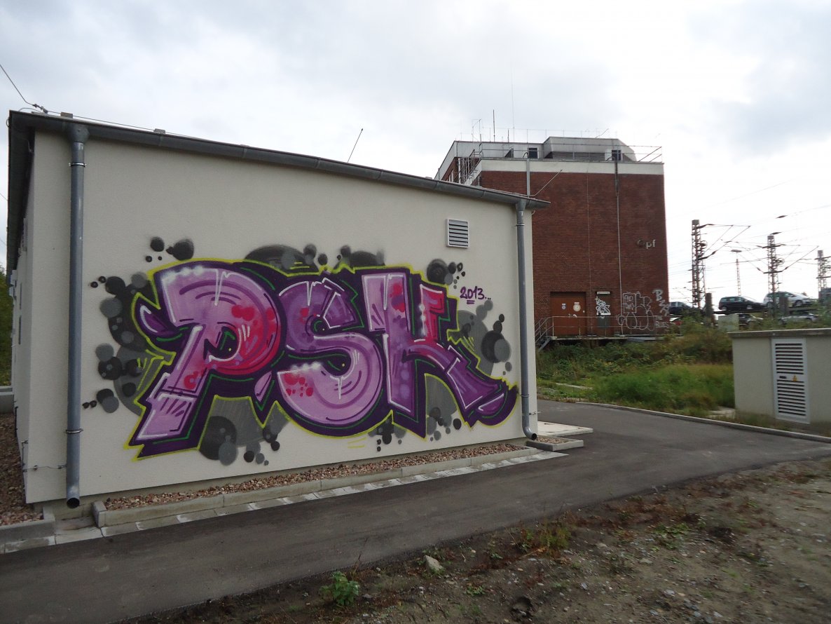 Graffiti Bombing in Oldenburg - Photo by oldenburgcity - psk (2013)