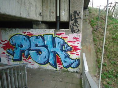 Graffiti Bombing in Oldenburg - Photo by oldenburgcity - psk (2013)