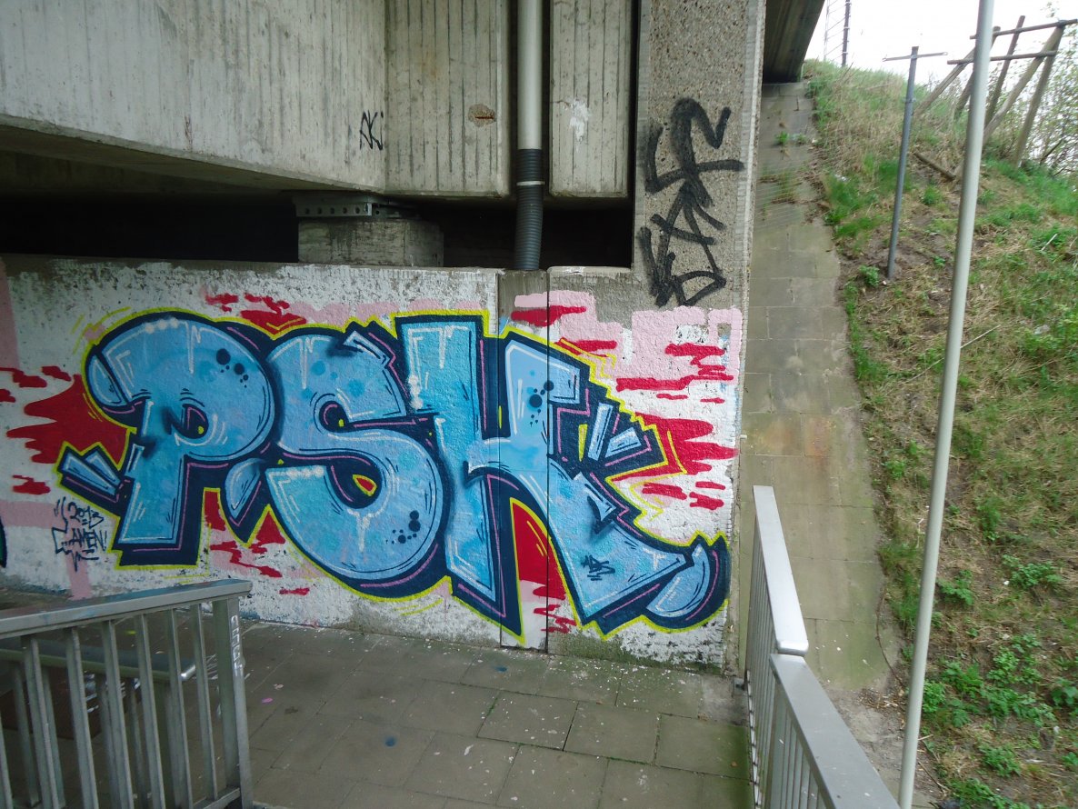 Graffiti Bombing in Oldenburg - Photo by oldenburgcity - psk (2013)