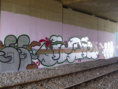 Graffiti Wall - Photo by oldenburgcity - indiz, psk