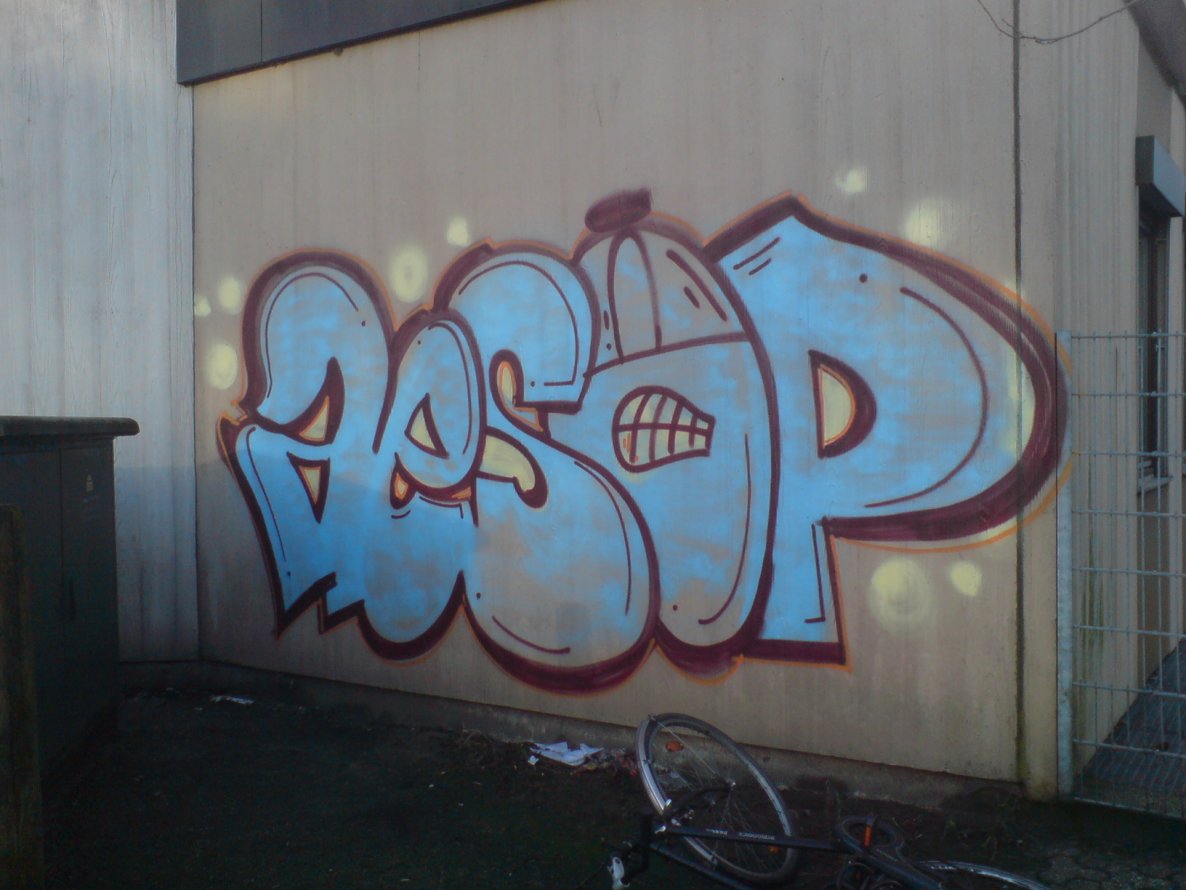 Graffiti Bombing in Oldenburg - Photo by oldenburgcity - aesop
