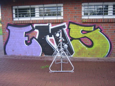Graffiti Bombing in Oldenburg - Photo by oldenburgcity - ems