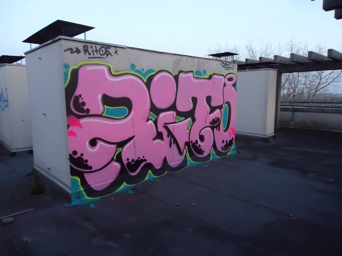 Graffiti Bombing in Oldenburg - Photo by oldenburgcity - rito, ritoe (2012)