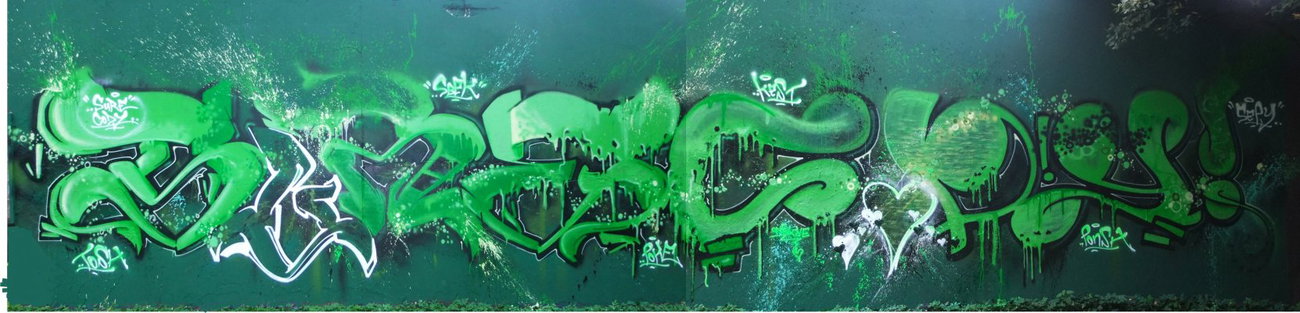 Graffiti Wall in Oldenburg - Photo by oldenburgcity - sure, cody
