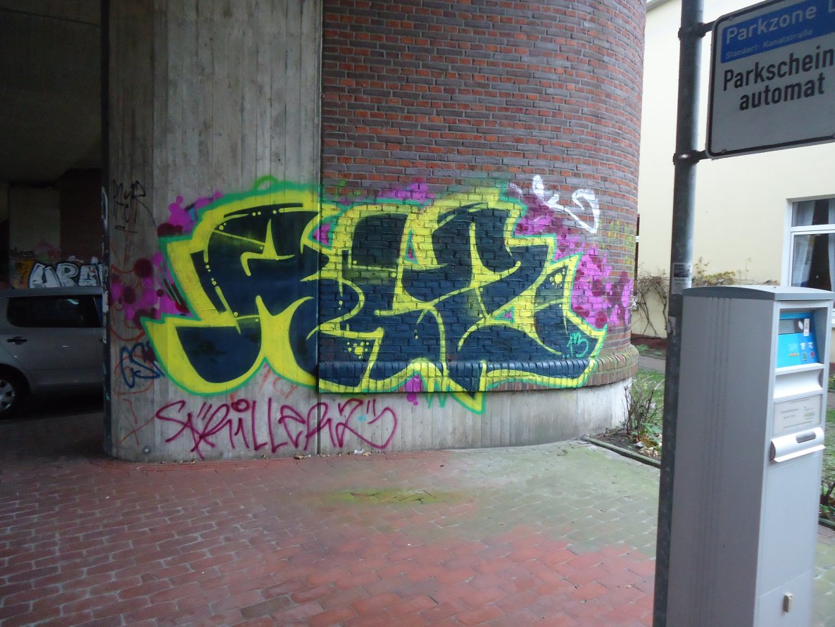 Graffiti Bombing in Oldenburg - Photo by oldenburgcity - rlz (2013)