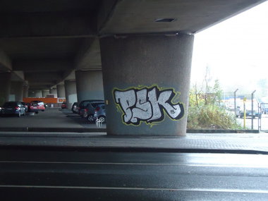 Graffiti Bombing in Oldenburg - Photo by oldenburgcity - psk (2013)