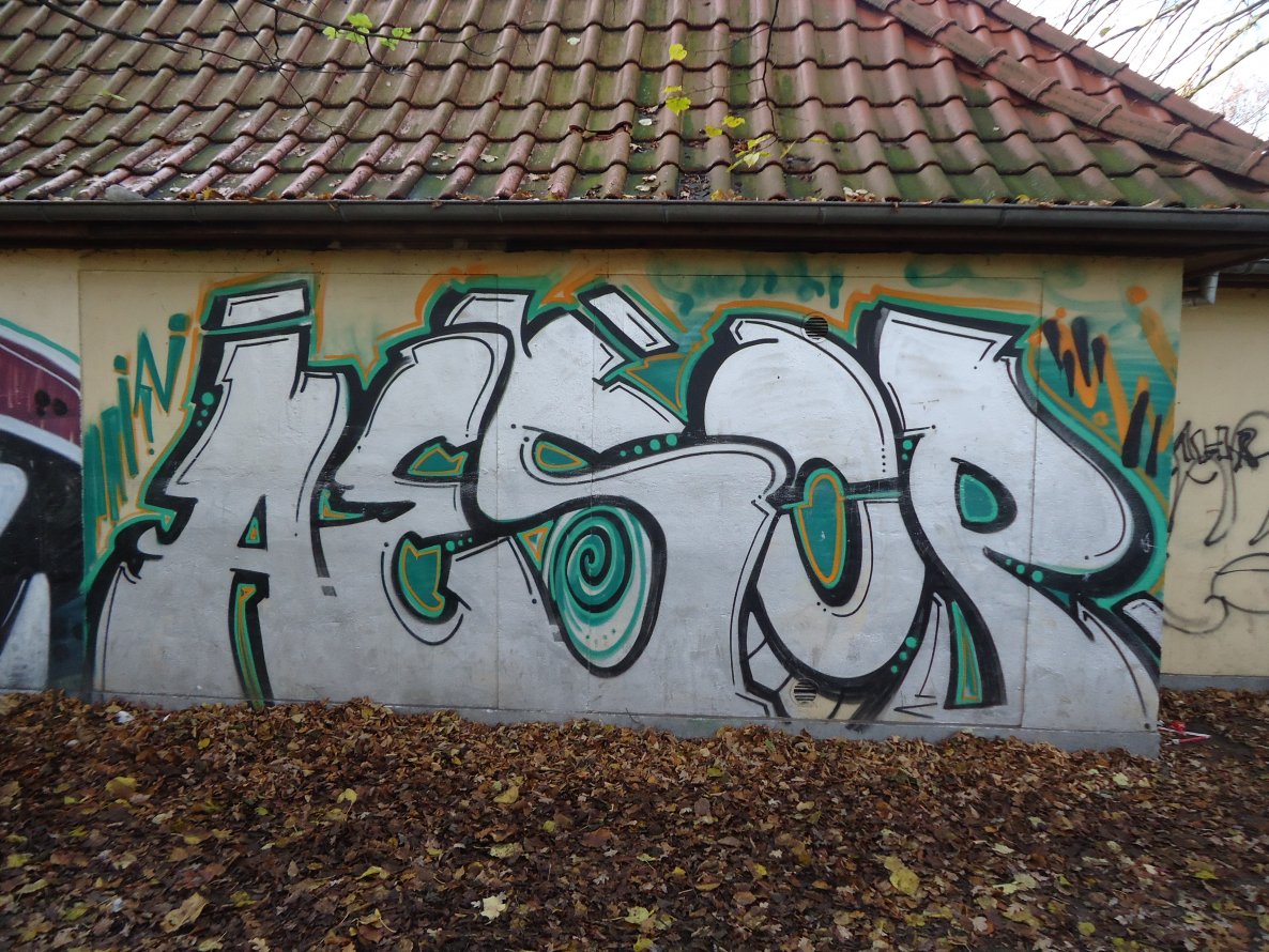 Graffiti Bombing in Oldenburg - Photo by oldenburgcity - aesop