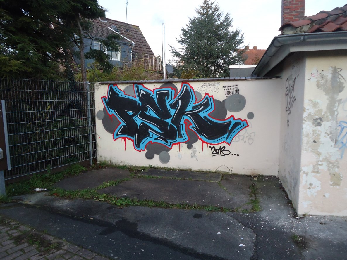 Graffiti Bombing in Oldenburg - Photo by oldenburgcity - psk (2013)