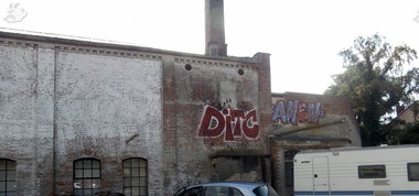 Graffiti Bombing in Oldenburg - Photo by oldenburgcity - ditc, amen