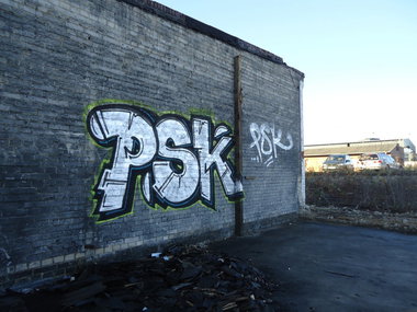 Graffiti Bombing in Oldenburg - Photo by oldenburgcity - psk (2013)