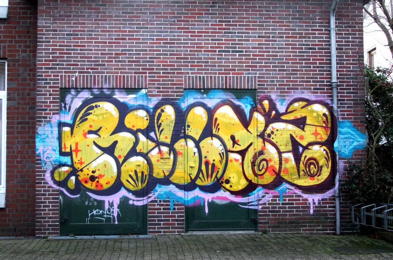 Graffiti Bombing in Oldenburg - Photo by oldenburgcity - Rillaz, Rlz (2013)