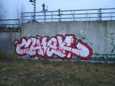 Graffiti Bombing in Oldenburg - Photo by oldenburgcity - chek (2013)