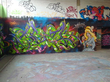 Graffiti Wall in Oldenburg - Photo by oldenburgcity - sbek (2013)