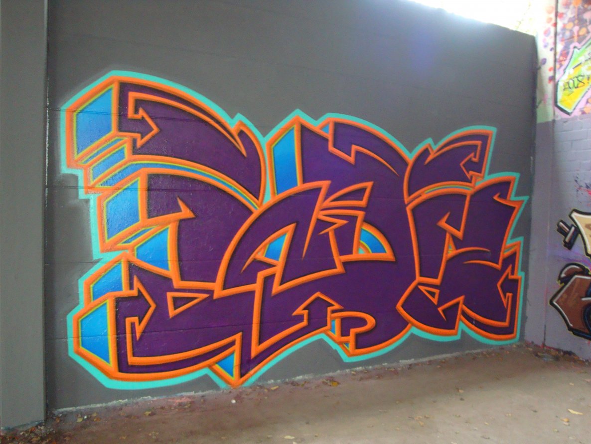Graffiti Wall in Oldenburg - Photo by oldenburgcity - indiz (2013)