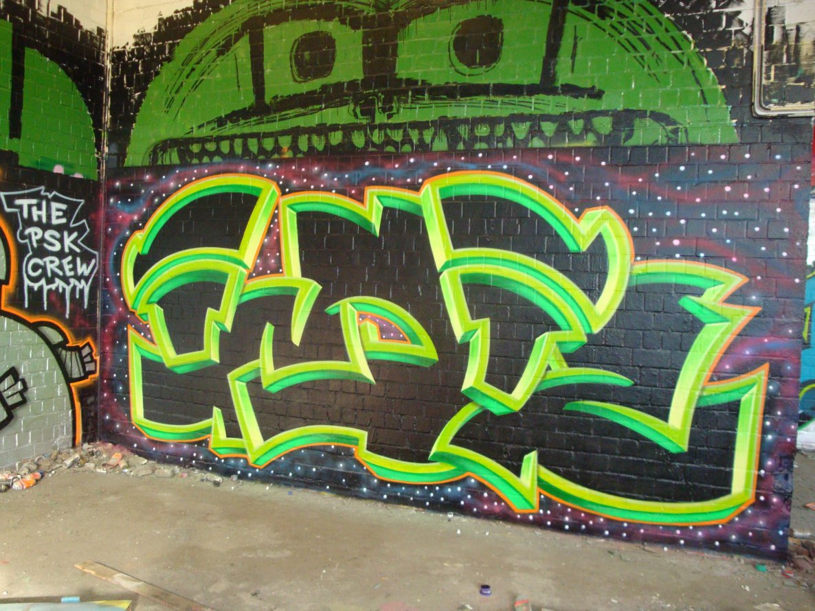 Graffiti Wall in Oldenburg - Photo by oldenburgcity - indiz (2013)