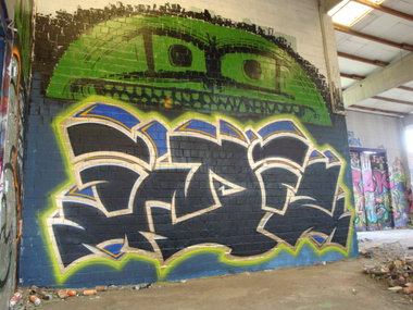 Graffiti Wall in Oldenburg - Photo by oldenburgcity - indiz (2013)
