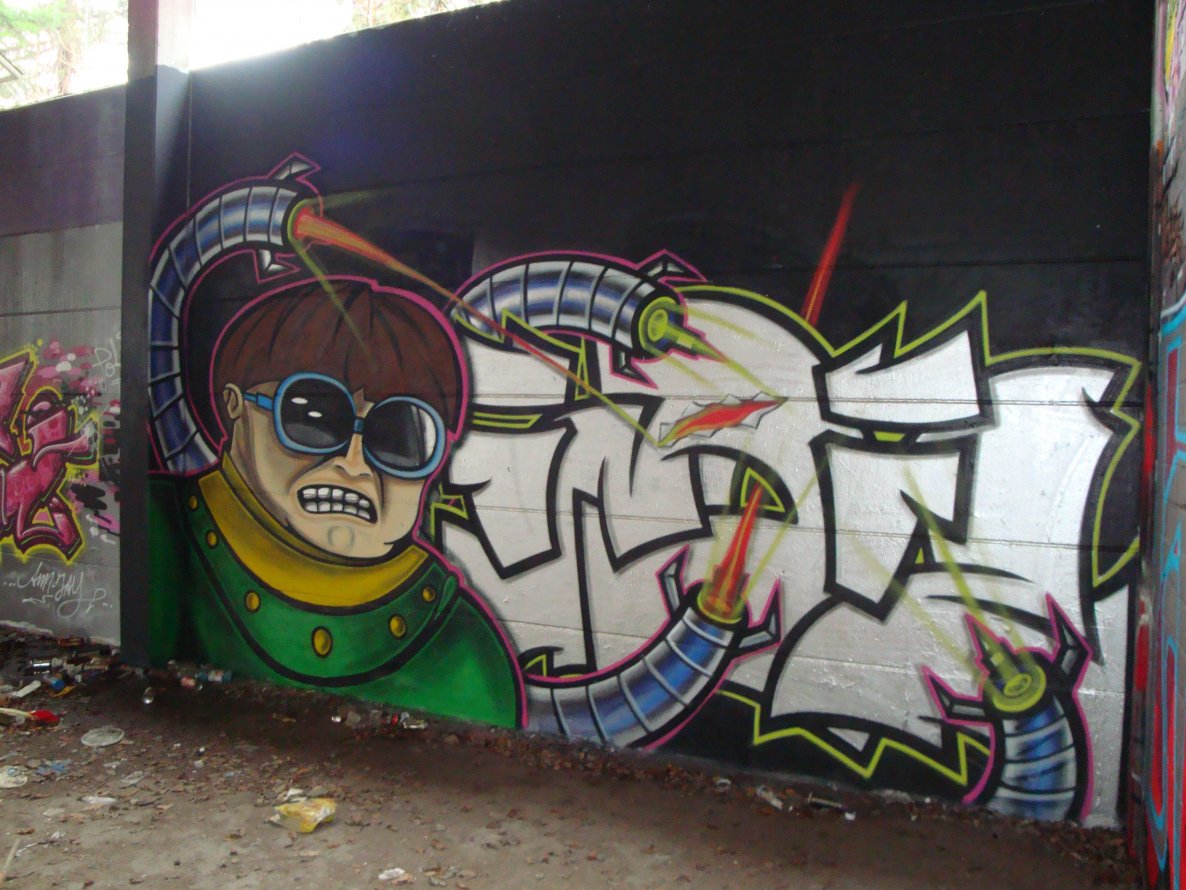 Graffiti Wall in Oldenburg - Photo by oldenburgcity - indiz (2013)