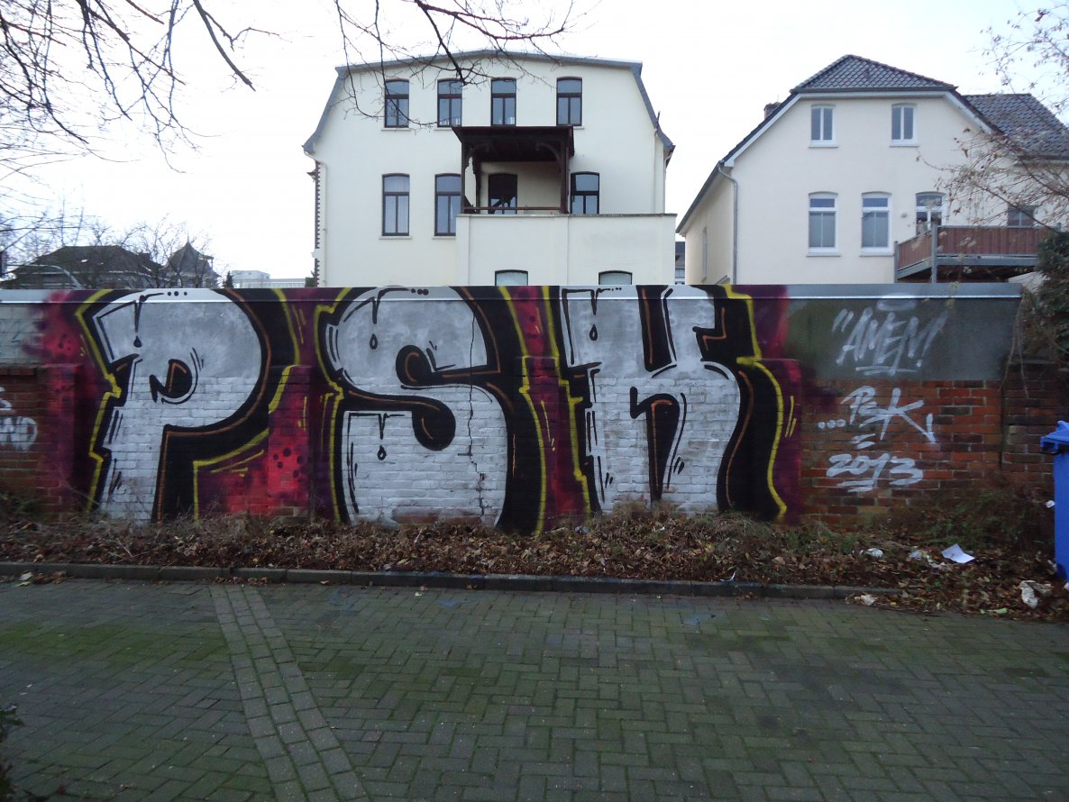 Graffiti Bombing in Oldenburg - Photo by oldenburgcity - psk (2013)