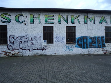 Graffiti Bombing in Oldenburg - Photo by oldenburgcity - raid, gazze