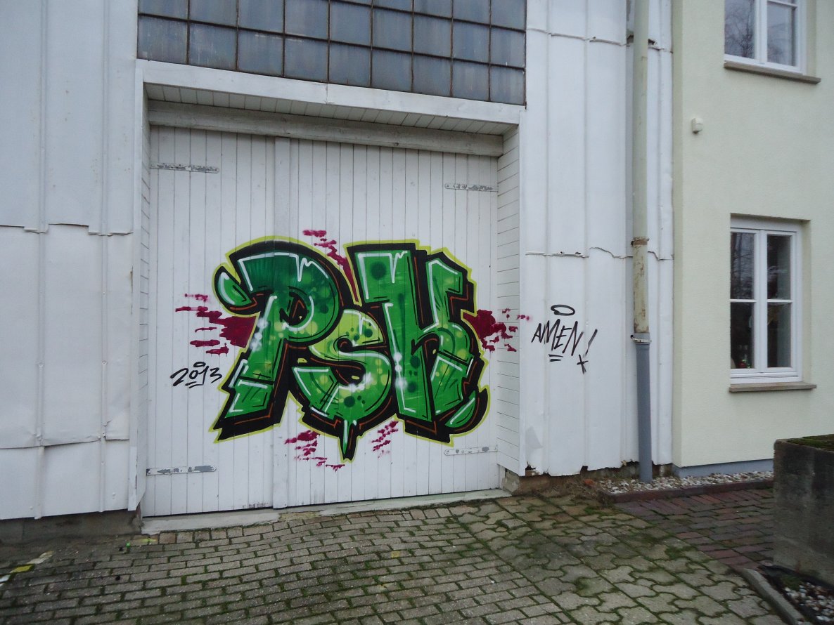Graffiti Bombing in Oldenburg - Photo by oldenburgcity - psk (2013)