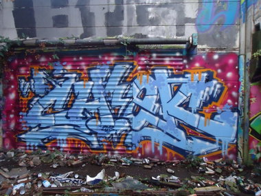 Graffiti Wall in Oldenburg - Photo by oldenburgcity - chek (2013)