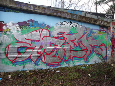 Graffiti Wall in Oldenburg - Photo by oldenburgcity - asek, ditc (2013)
