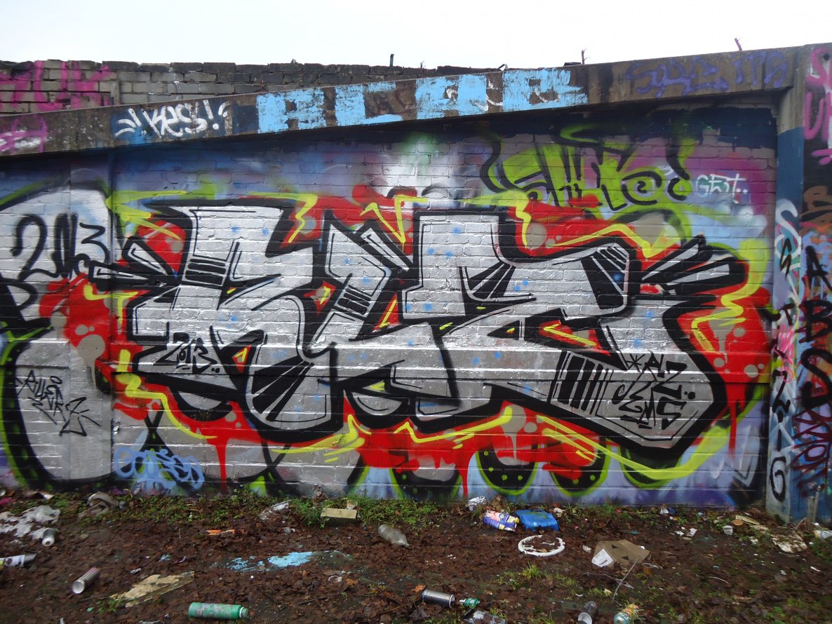 Graffiti Wall in Oldenburg - Photo by oldenburgcity - rlz (2013)