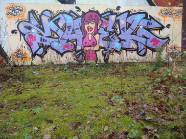 Graffiti Wall in Oldenburg - Photo by oldenburgcity - chek (2013)