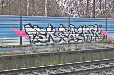 Graffiti Bombing - Photo by oldenburgcity - psk, eaz, atk (2013)