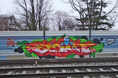 Graffiti Bombing - Photo by oldenburgcity - skin (2013)