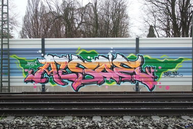Graffiti Wall - Photo by oldenburgcity - also;e (2013)
