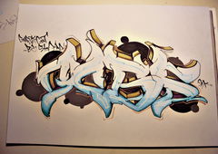 Graffiti Sketch - Photo by oldenburgcity