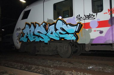 Graffiti Train in Oldenburg - Photo by oldenburgcity - also, alsoe (2013)