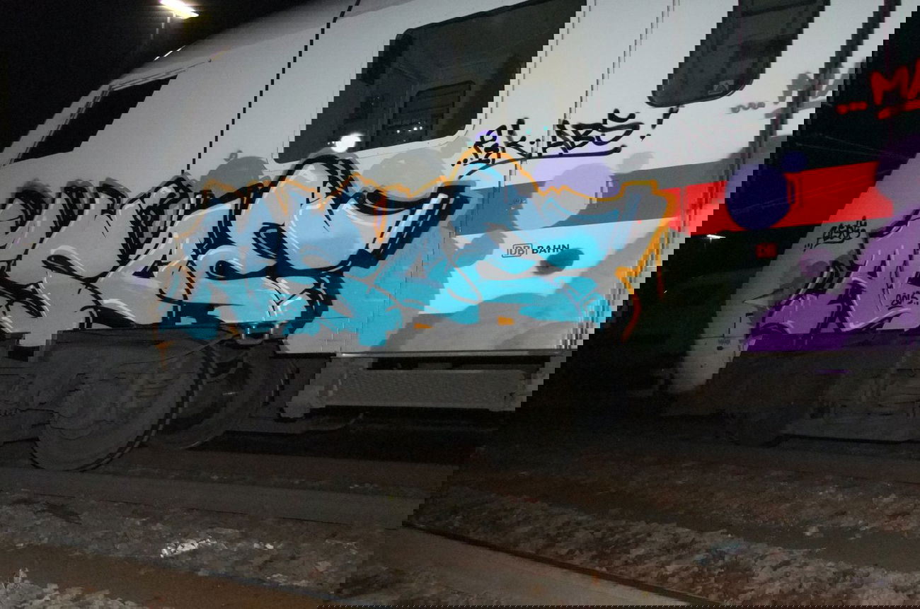 Graffiti Train in Oldenburg - Photo by oldenburgcity - also, alsoe (2013)