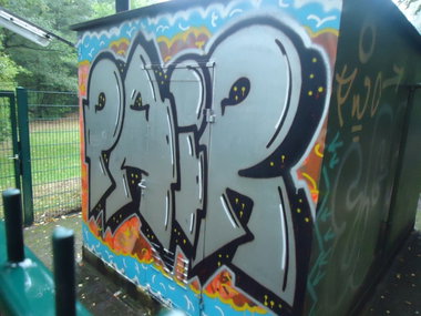 Graffiti Bombing in Oldenburg - Photo by oldenburgcity - pair