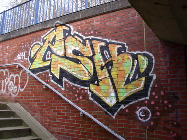 Graffiti Bombing in Oldenburg - Photo by oldenburgcity - psk (2011)