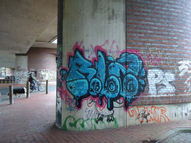 Graffiti Bombing in Oldenburg - Photo by oldenburgcity - rlz (2013)