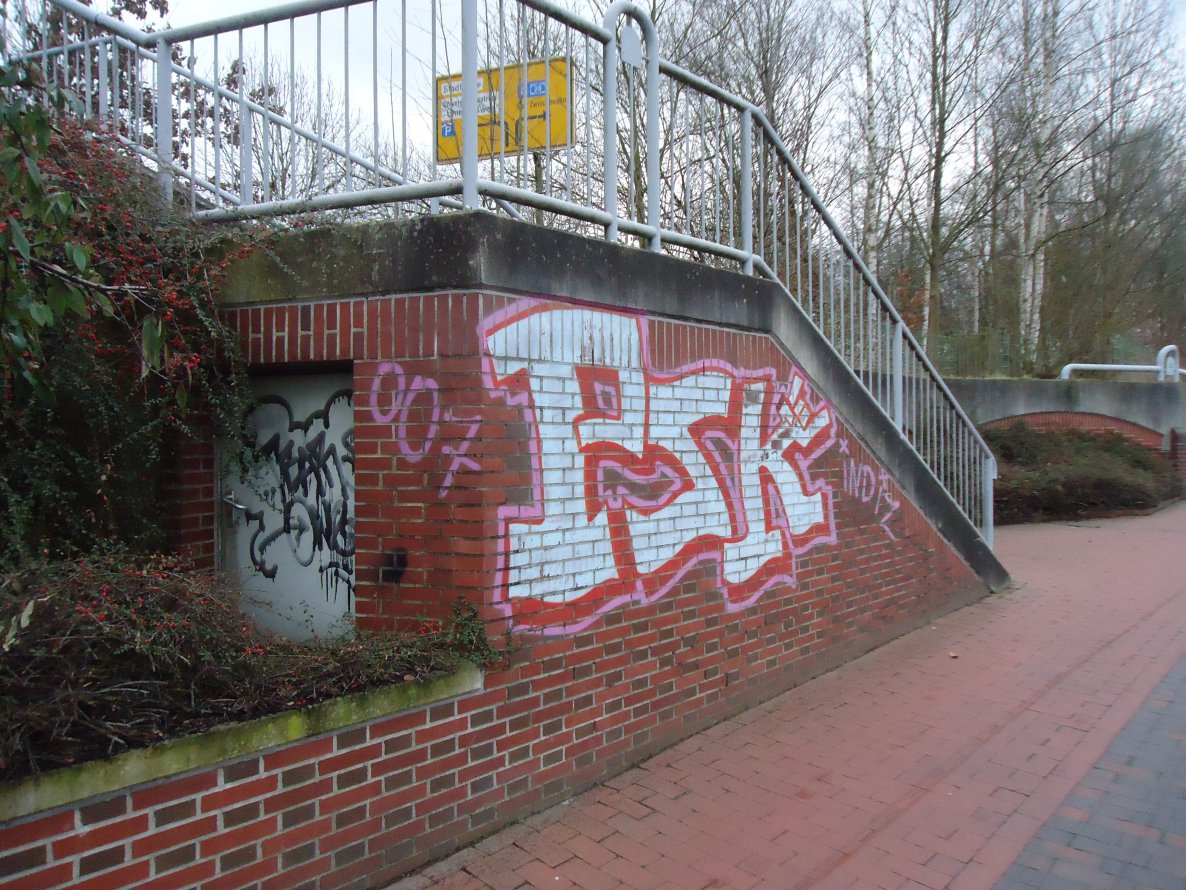 Graffiti Bombing in Oldenburg - Photo by oldenburgcity (2007)