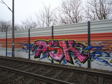 Graffiti Bombing in Delmenhorst - Photo by oldenburgcity - psk (2014)