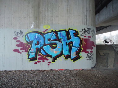 Graffiti Bombing in Oldenburg - Photo by oldenburgcity - psk (2014)