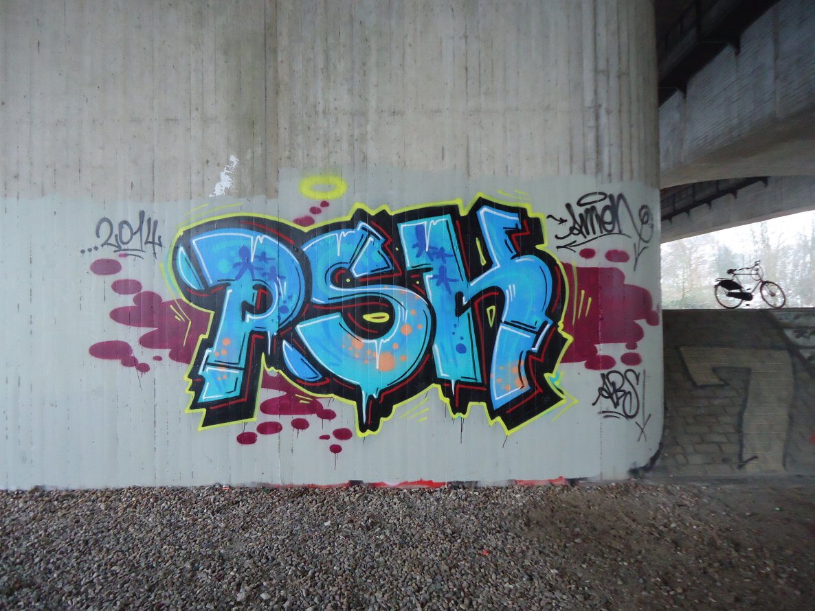 Graffiti Bombing in Oldenburg - Photo by oldenburgcity - psk (2014)