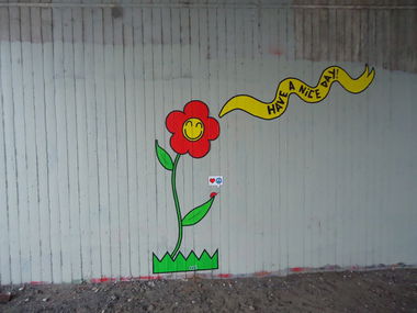 Graffiti Street Art in Oldenburg - Photo by oldenburgcity - have, a, nice (2014)