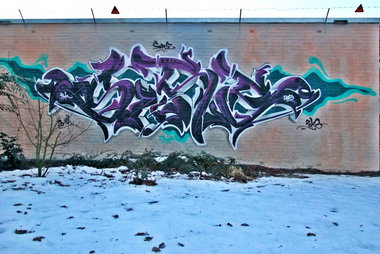 Graffiti Wall in Oldenburg - Photo by oldenburgcity - sure (2014)