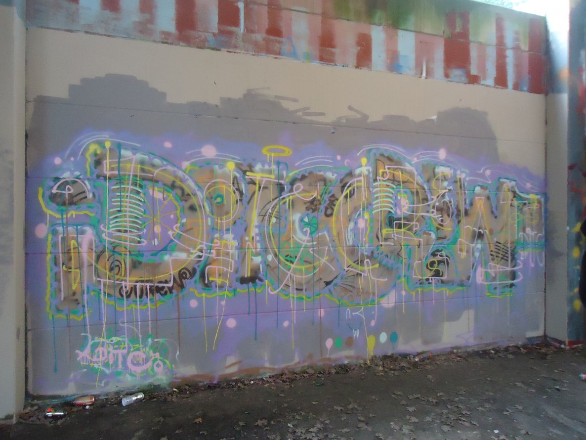 Graffiti Wall in Oldenburg - Photo by oldenburgcity - ditc, ditccrew (2014)