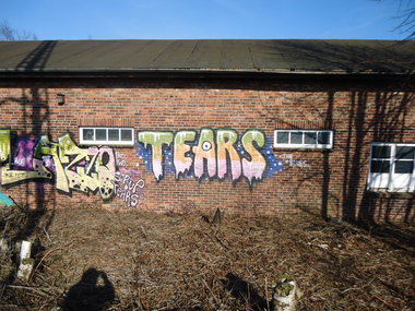 Graffiti Bombing in Oldenburg - Photo by oldenburgcity - tears, pnd, two