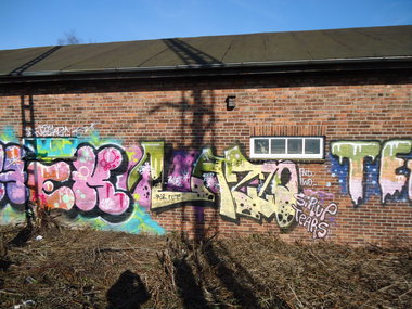 Graffiti Bombing in Oldenburg - Photo by oldenburgcity - lazlo (2013)