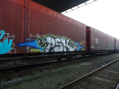 Graffiti Bombing in Timbuktu - Photo by oldenburgcity - psk (2014)