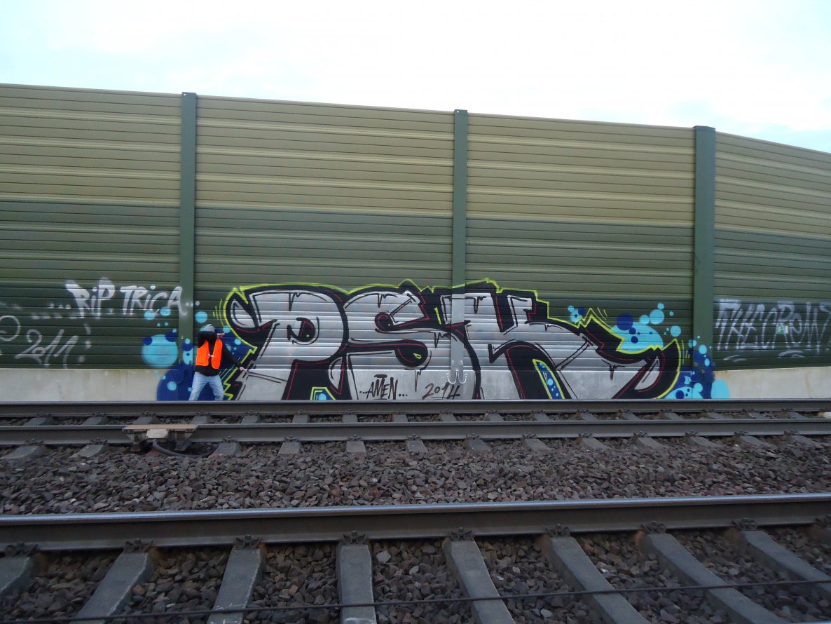 Graffiti Bombing in Timbuktu - Photo by oldenburgcity - psk (2014)