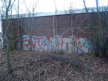 Graffiti Bombing in Timbuktu - Photo by oldenburgcity - eml, vor (1993)